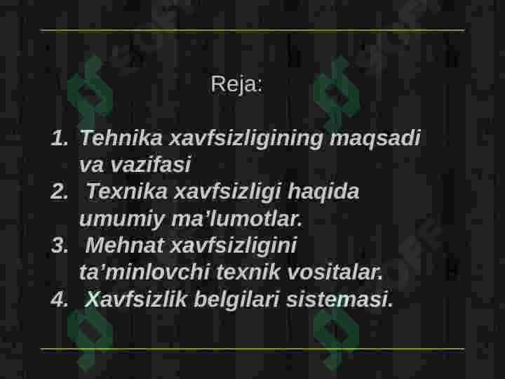 texnika xavfsizligi 2