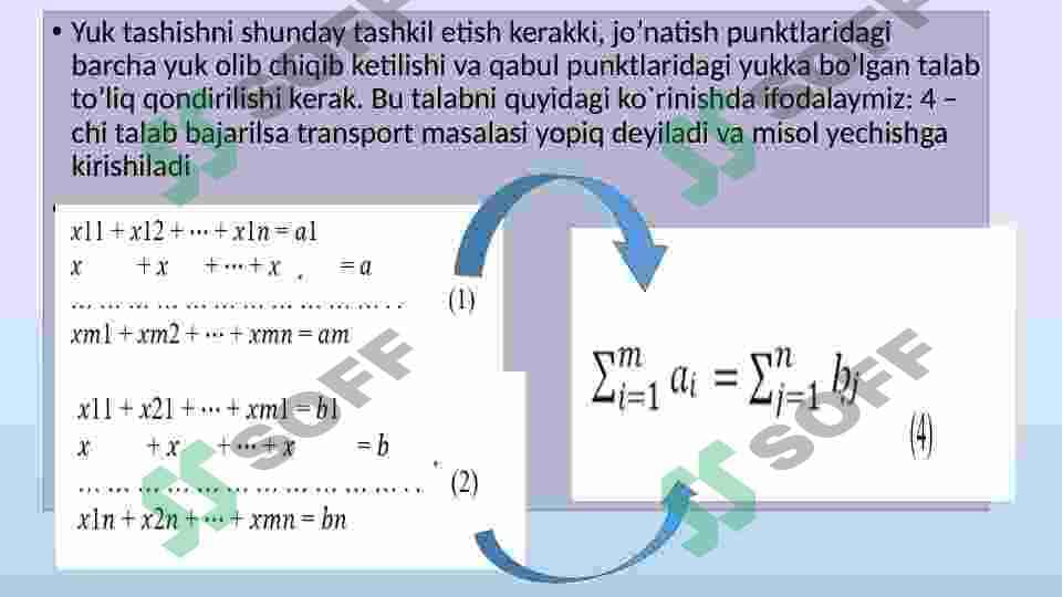Transport masalasi 7