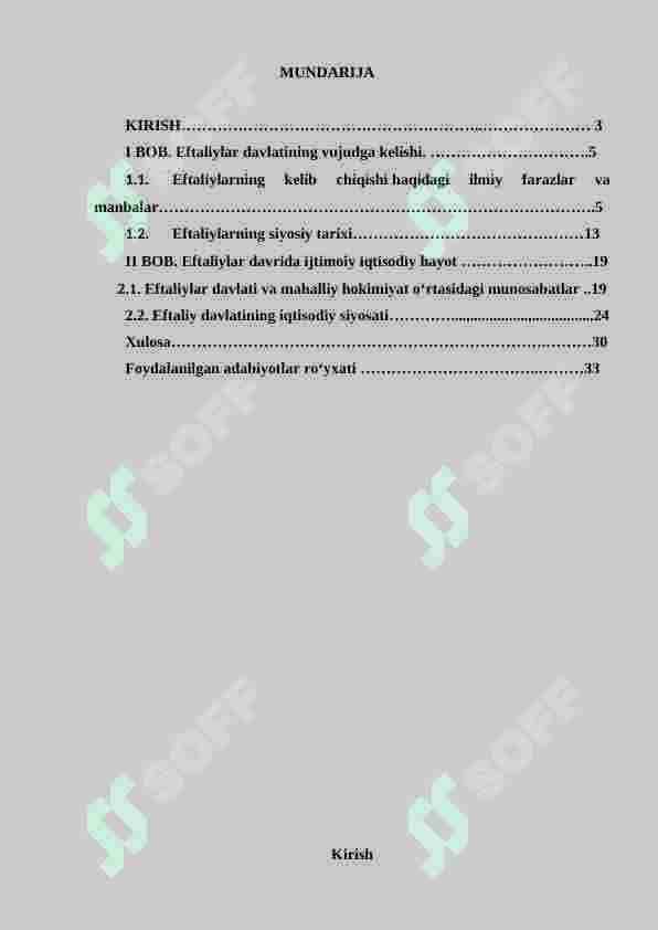 V asrdaning o'rtalarida Eftaliylarning Markaziy Osiyoga kirib kelishi 2