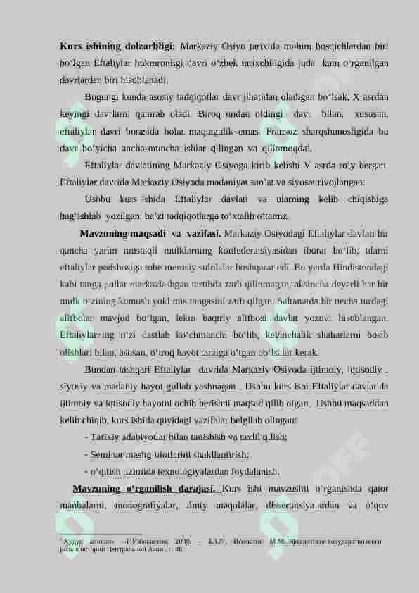 V asrdaning o'rtalarida Eftaliylarning Markaziy Osiyoga kirib kelishi 3