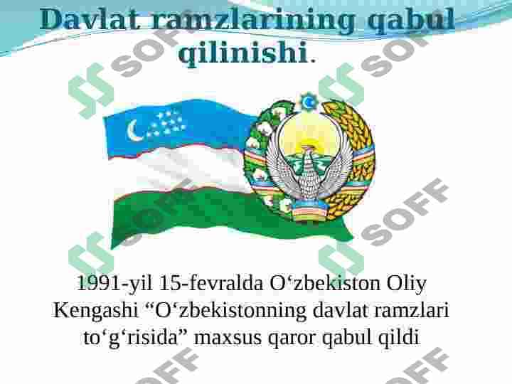 О‘ZBEKISTON TANLAGAN MUSTAQIL RIVOJLANISH YО‘LI VA UNING AHAMIYATI 3