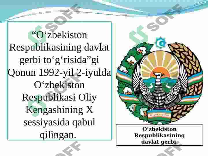 О‘ZBEKISTON TANLAGAN MUSTAQIL RIVOJLANISH YО‘LI VA UNING AHAMIYATI 7