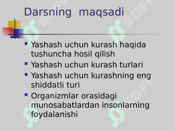 Yashash uchun kurash 2