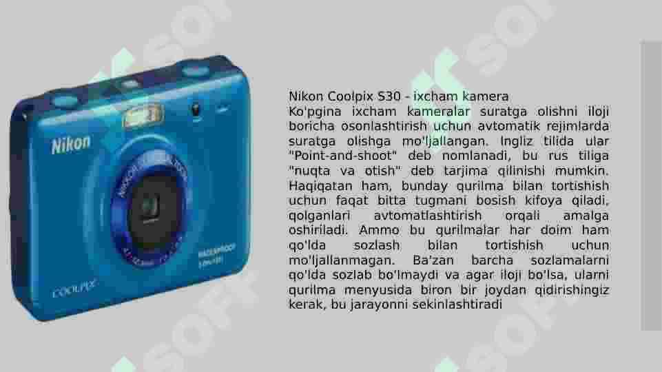 ZAMONAVIY KAMERALAR 4
