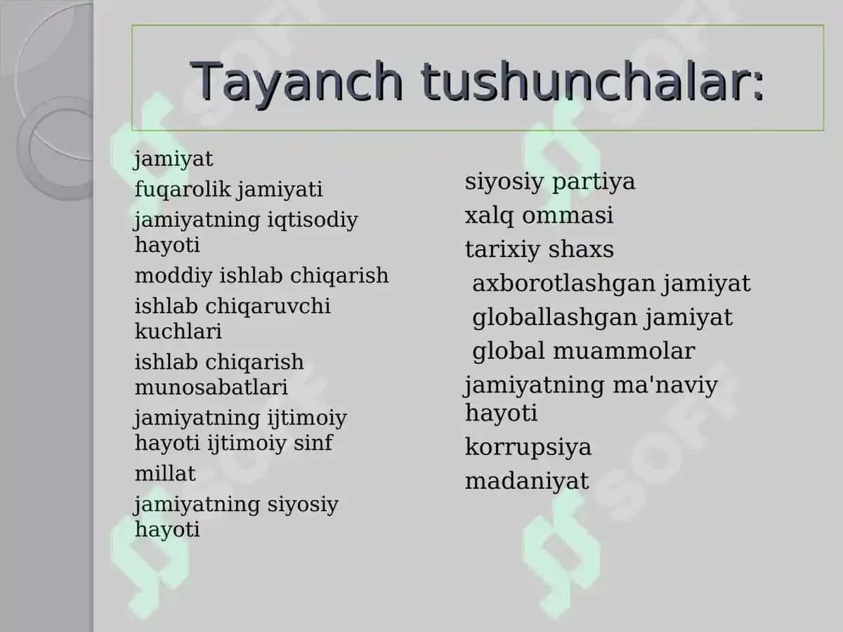 Jamiyat va insonning falsafiy muammolari 2