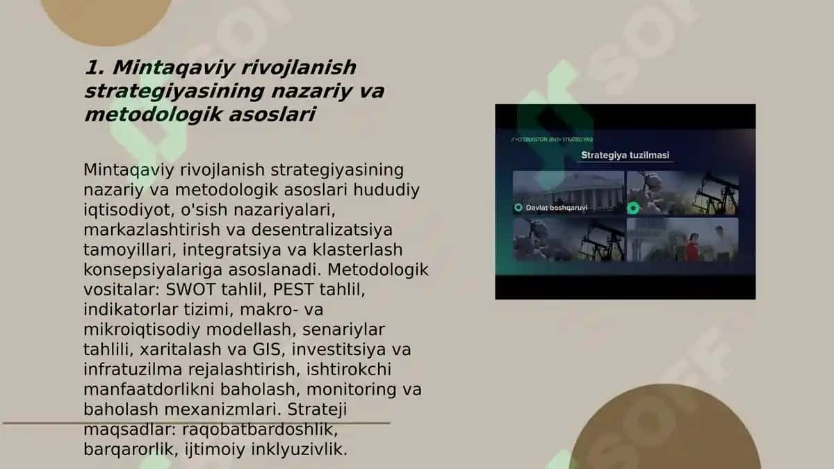 Mintaqaviy rivojlanishning strategiyasini ishlap chiqarish 3