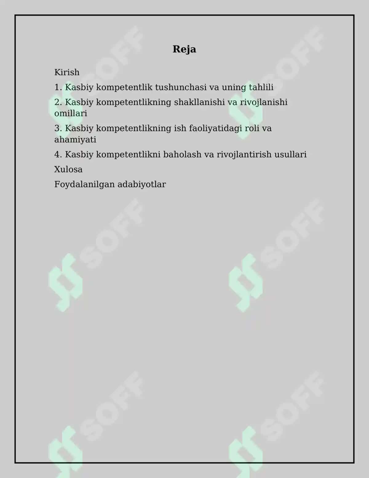 Kasbiy kompetentlik va uning ahamiyati (Professional competence and its significance) 2