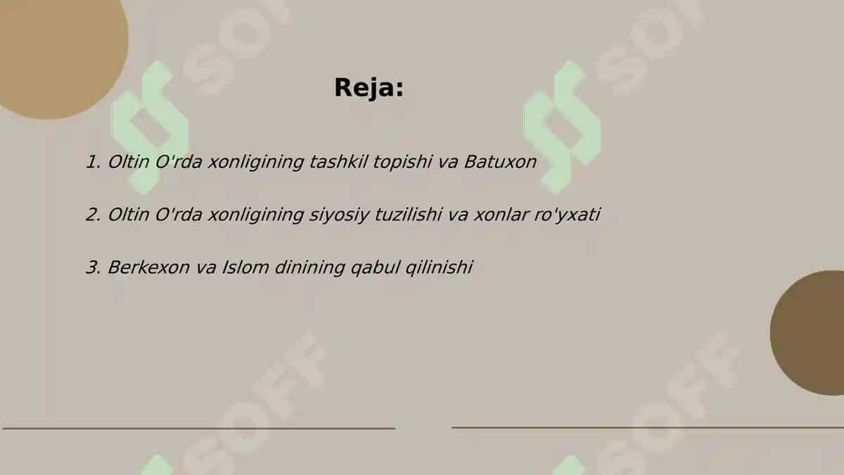 Oltin O'rda xonligi 2