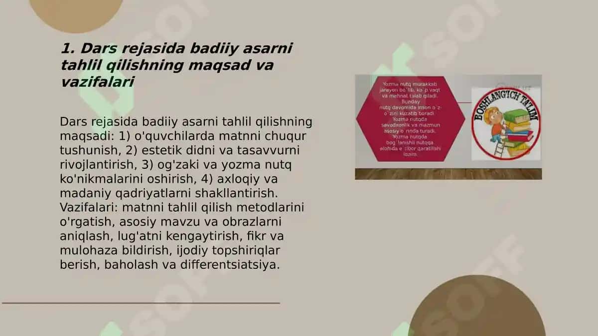 Boshlanğich sinflarda badiiy asarni tahlil qilishni metodik shartlari 3