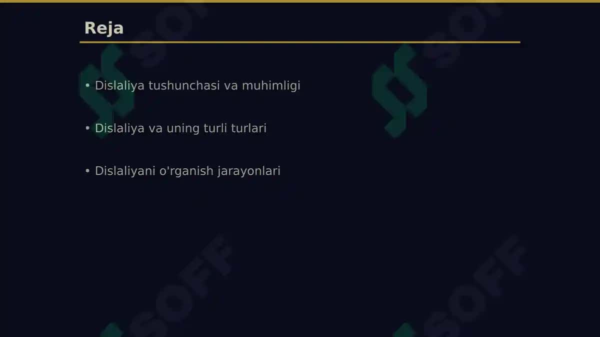 Dislaliyani o'rganish tarixi 2