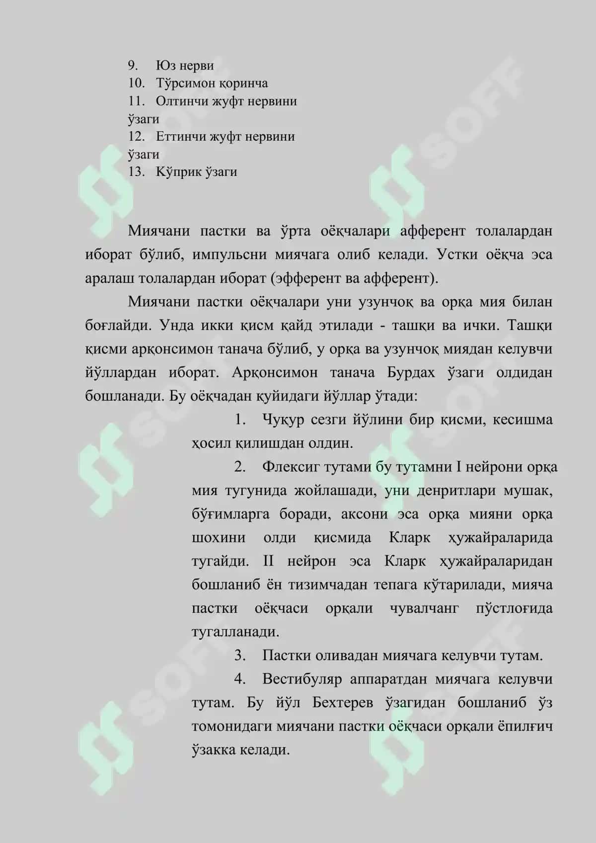 Мияча (Cerebellum): Тузилиши, Вазифаси, Текшириш Усуллари ва Патологияси 7