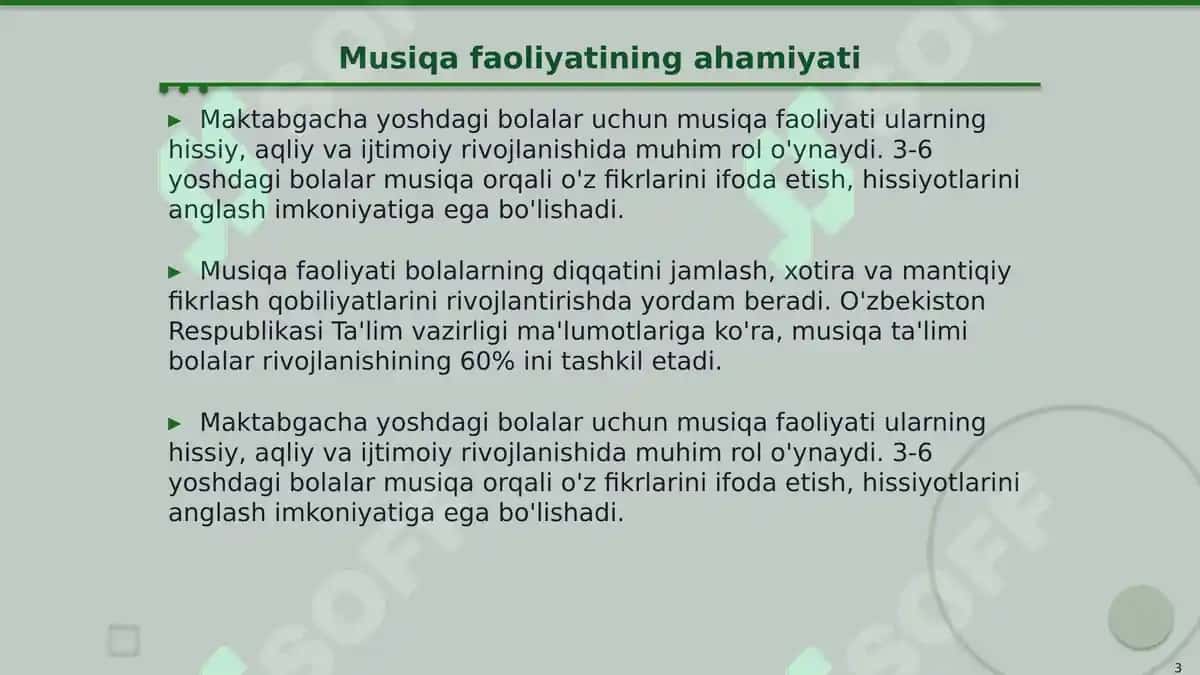 Maktabgacha kichik yoshdagi bolalarning musiqiy faoliyat mazmuni 3
