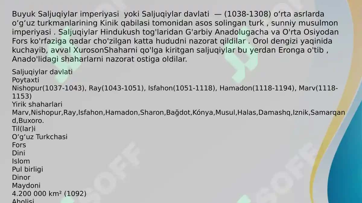 O’rta Osiyo davlatlarining V-XI asrlarda tarixiy geografiyasi 3