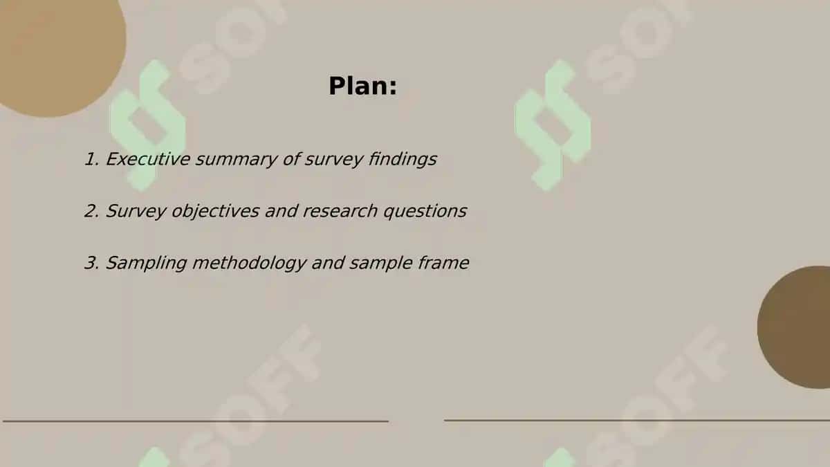 Report in the Survey 2
