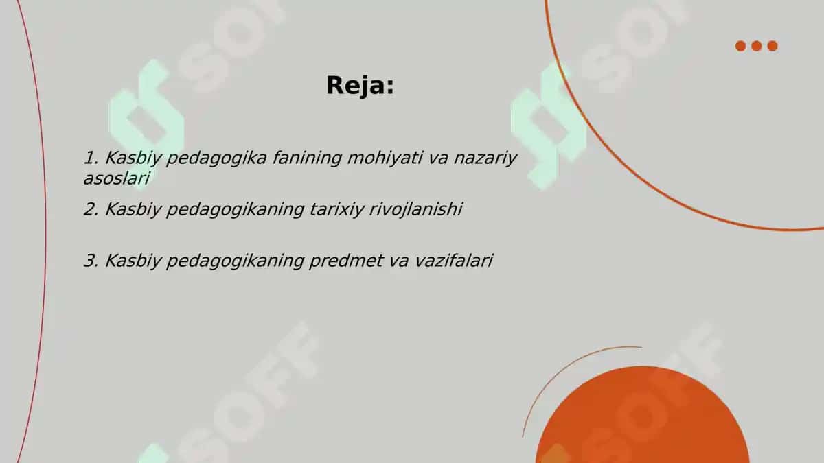 Kasbiy pedagogika fan sifatida 2
