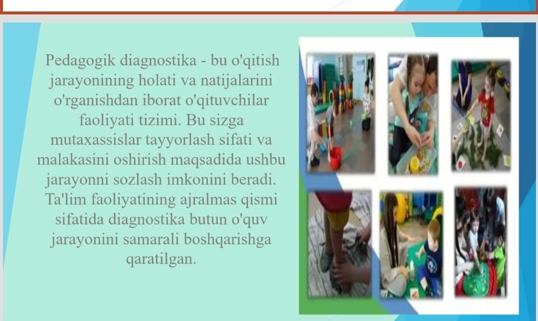 Pedagogik diagnostika va diagnoslash