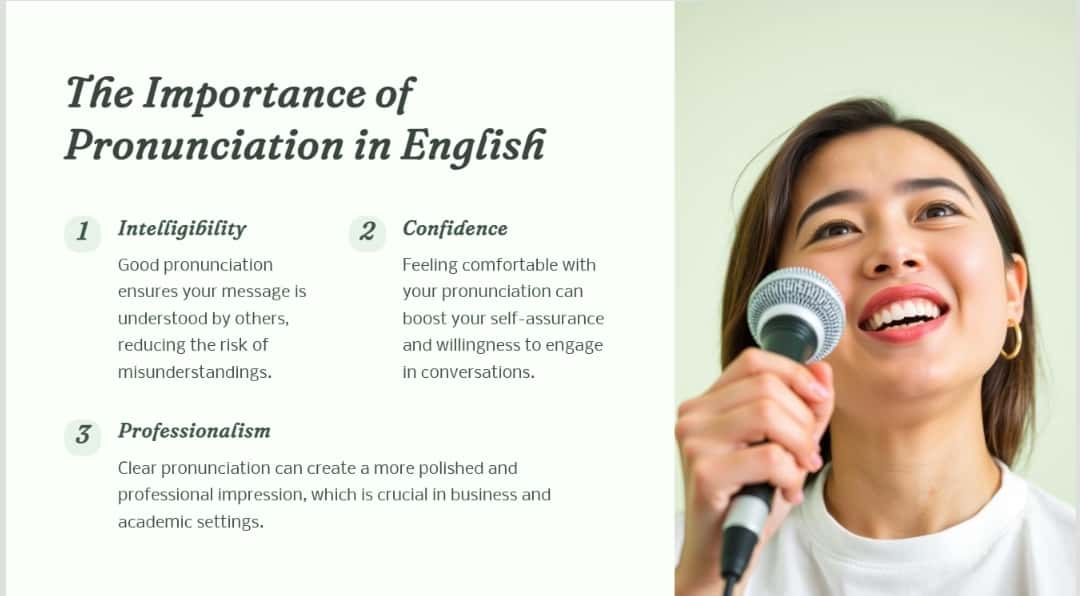 Pronunciation: The Building Blocks of Clear Communication