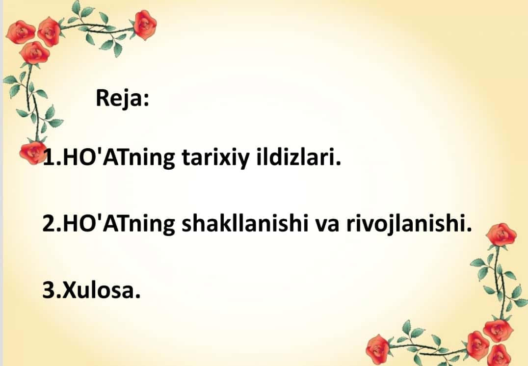 Hozirgi o'zbek tilining tarixiy ildizlari va dialektal asoslari