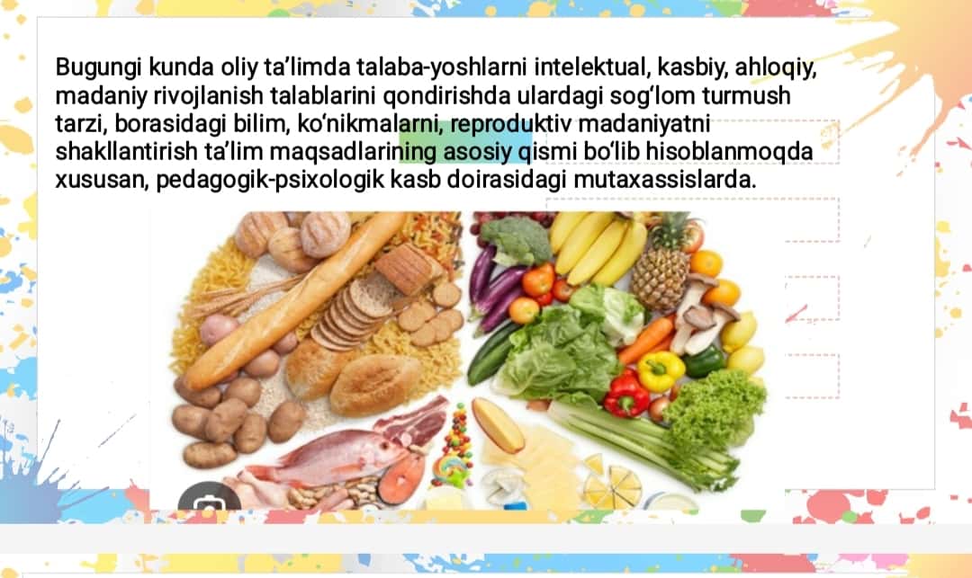 "Bolalarda sogʻlom turmush tarzini rivojlantirish ishtimoiy pedagogik muammo sifatida"