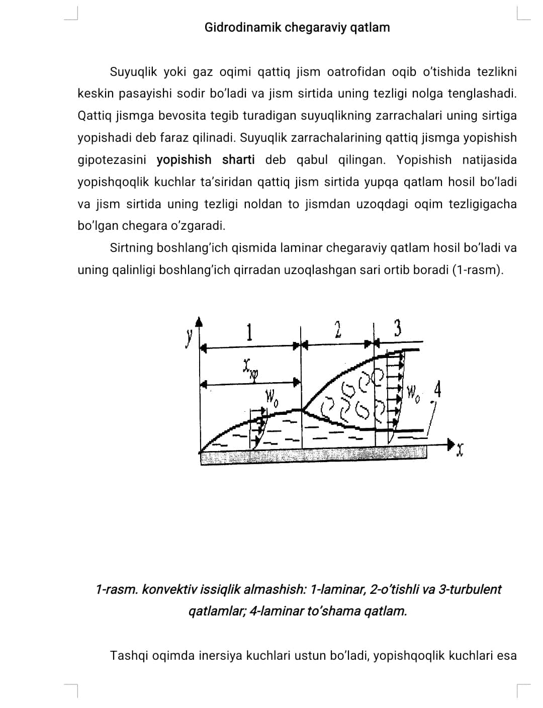 Konvektiv issiqlik almashishning о’xshashligi va modellashtirish. Konveksiyada issiqlik berilishi
