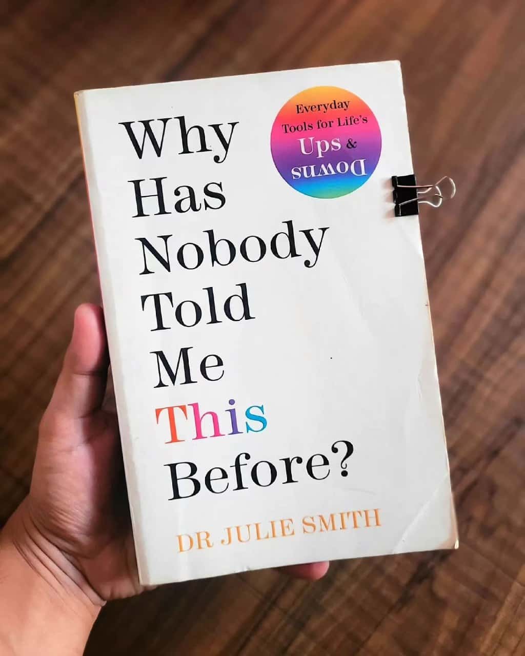 Why Has Nobody Told Me this Before