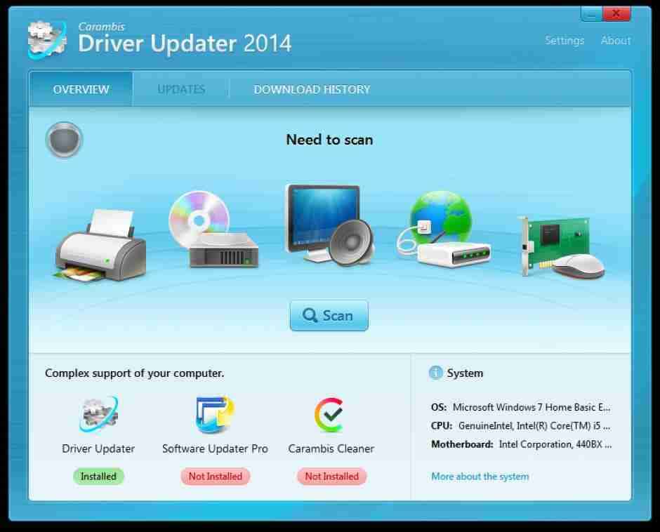 Windows aperatsion tizimidagi drayverlarni yangilash