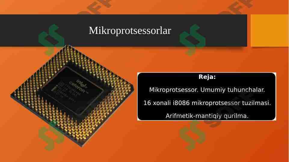 Mikroprotsessorlar