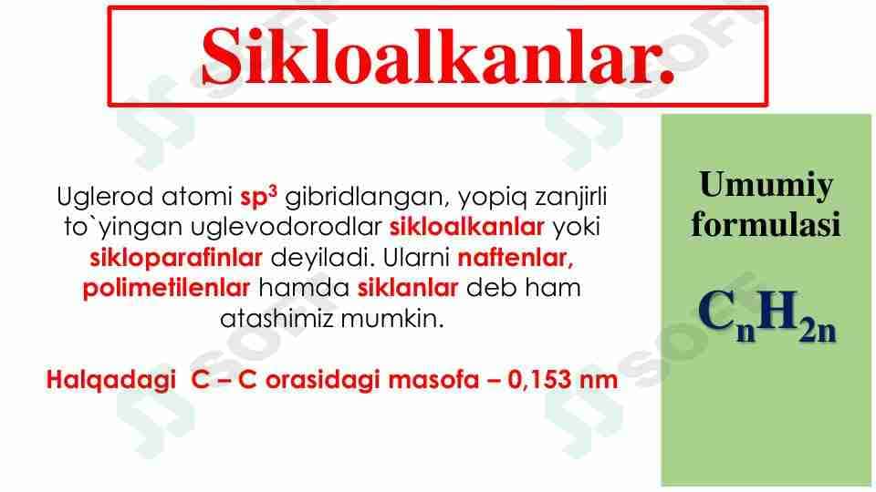 Sikloalkanlar .