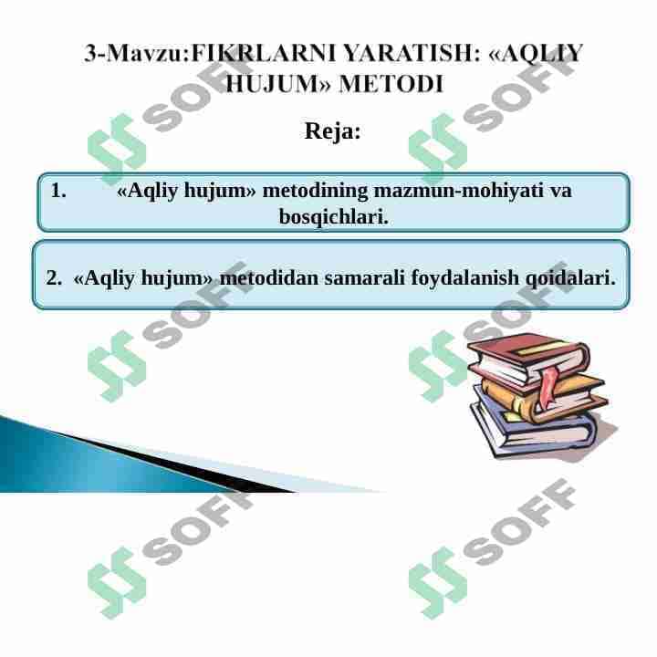 Kreativ fikrlashning Aqliy hujum metodi