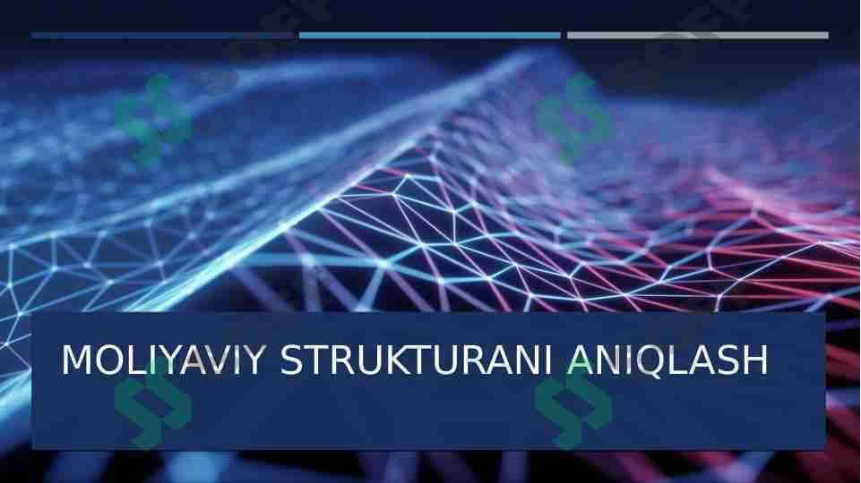 Moliyaviy strukturani aniqlash
