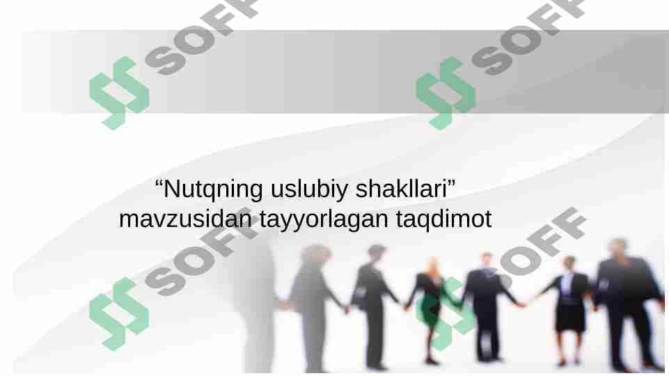 Nutq uslublari