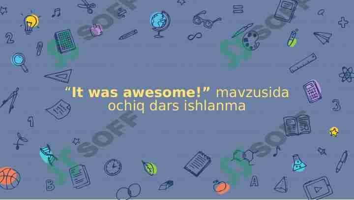 It was awesome