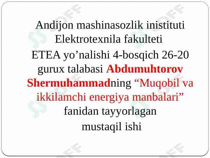 Geotermal energiyadan foydalanish