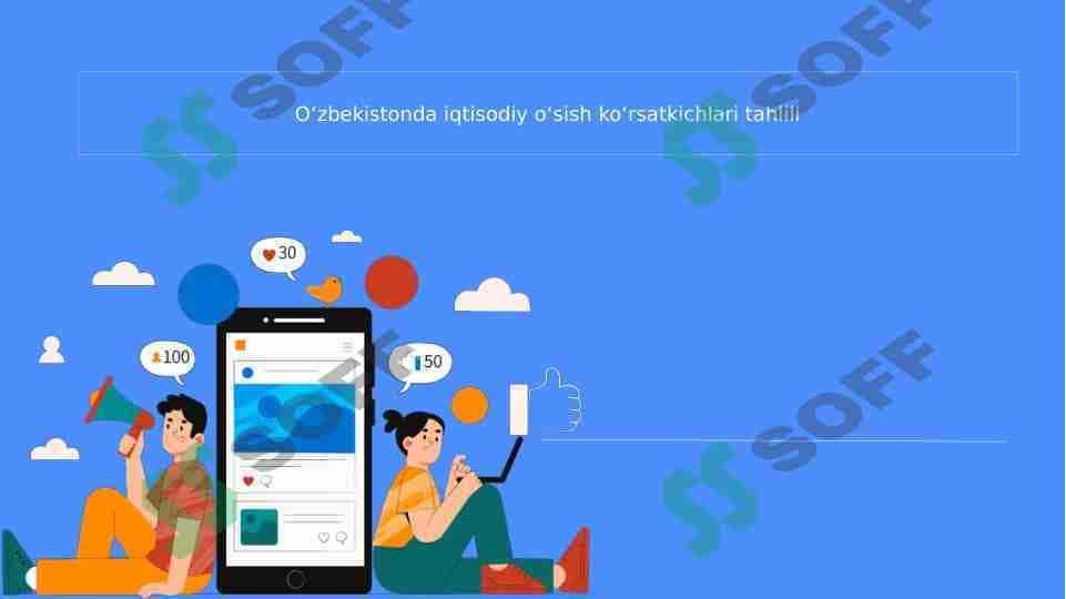 O'zbekistonda iqtisodiy o'sish ko'rsatkichlari tahlili