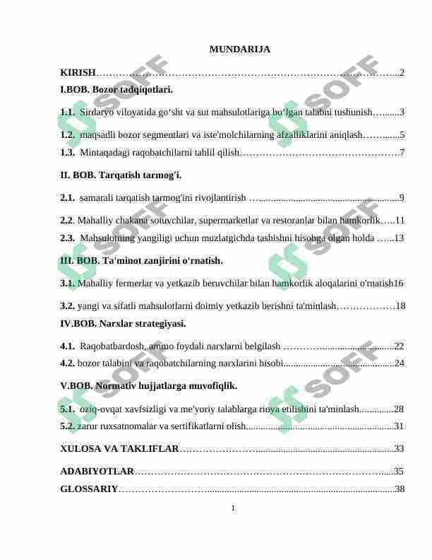 sirdaryo viloyati bozorlariga oziq ovqat maxsulotlarini olib kirish
