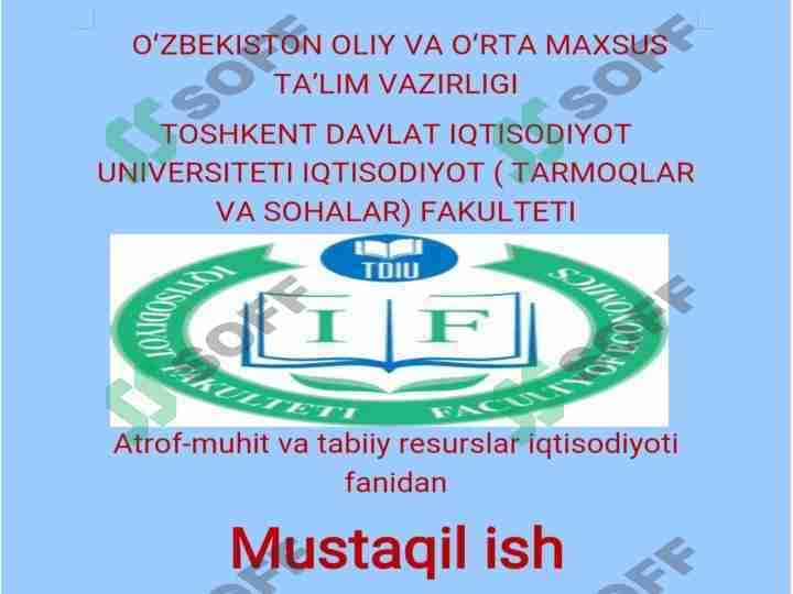 Ekotizim xizmatlarining holati