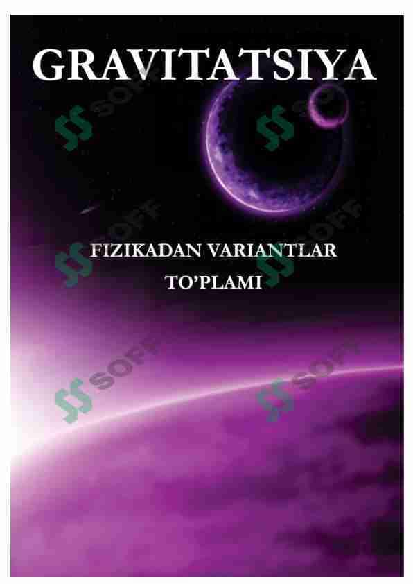 Fizikadan varyantlar toplami 2021