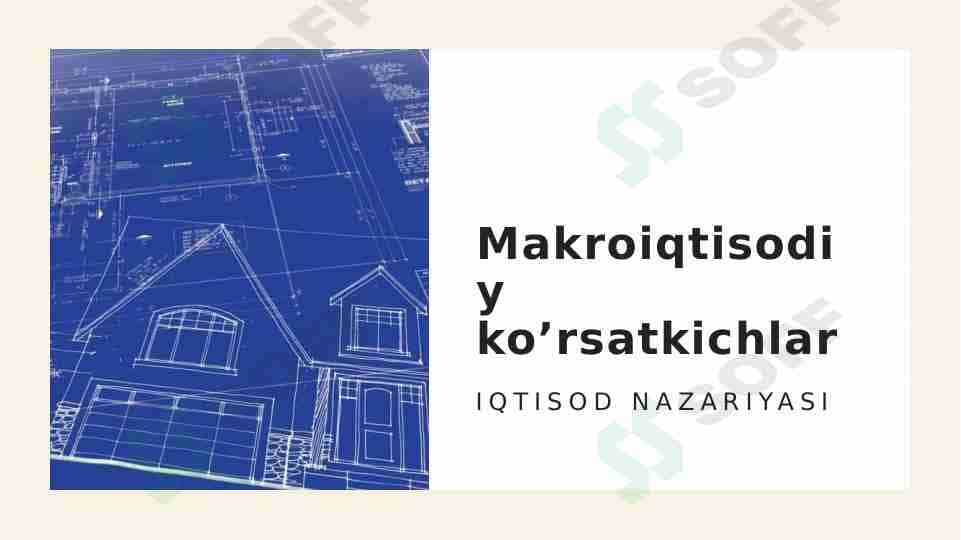 Makroiqtisodiy ko'rsatkichlar