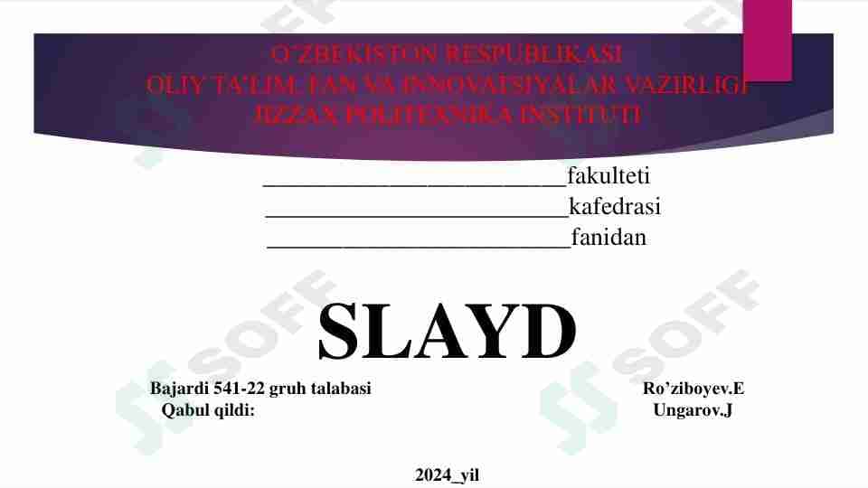 Standartlarni joriy etish tartibi