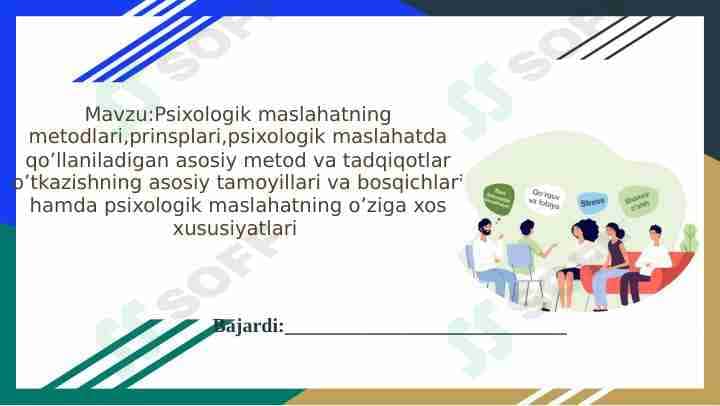 Psixologik maslahatning metodlari