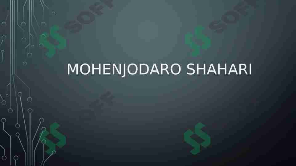 MOHENJODARO shahri