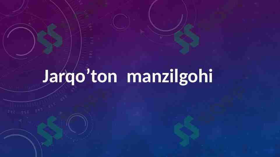 Jarqo'ton manzilgohi