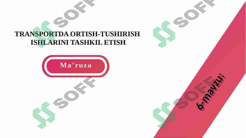 Yuk qamrovchi qurilmalar va ularning tasnifi