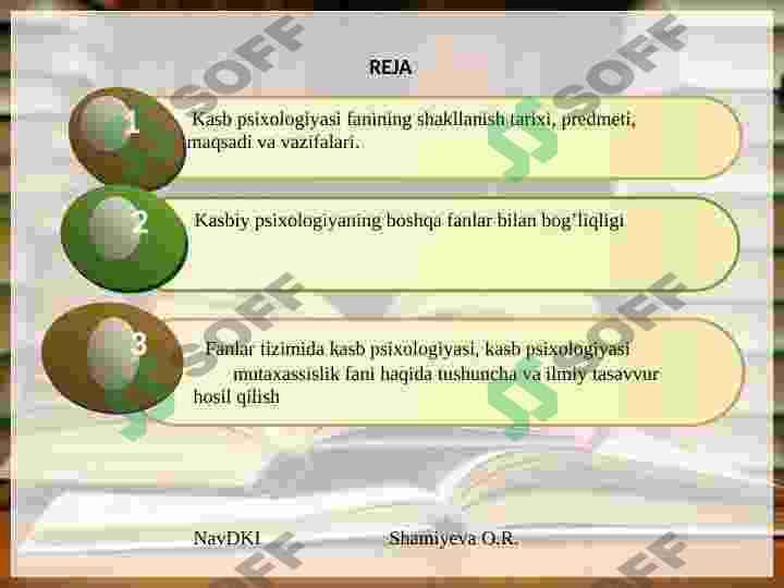 Kasb Psixologiyasi