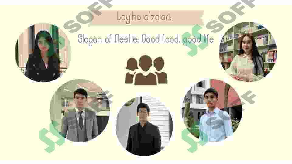 Loyiha "Nestle" kompaniyasi haqida