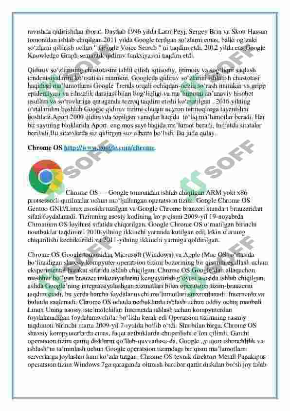 Intrnet tarmoqlari va ulardan foydalanish