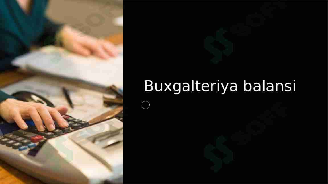 buxgalteriya balansi
