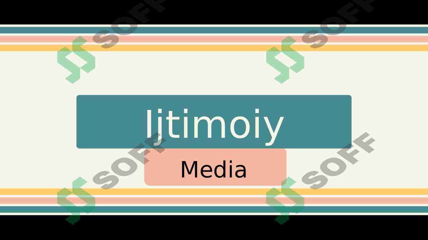 Ijtimoiy media