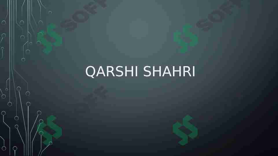 QARSHI SHAHRI