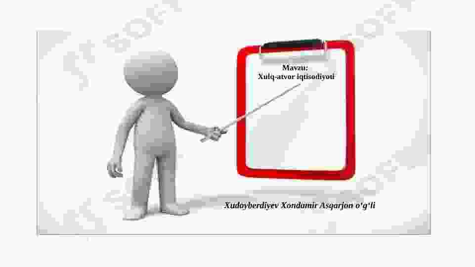 Xulq-atvor iqtisodiyoti